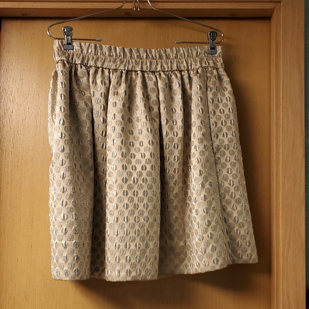 Marc Jacobs Romy Metallic Jacquard Skirt View 5